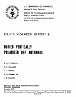 Buried Vertically Polarized UHF Antennas - R.G. FitzGerrell - U.S. Dept of Commerce OT-ITS Res...PNG