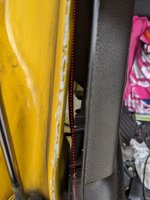 14 cable behind interior plastic D-pillar.jpg