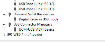 Digital Radio in USB Mode