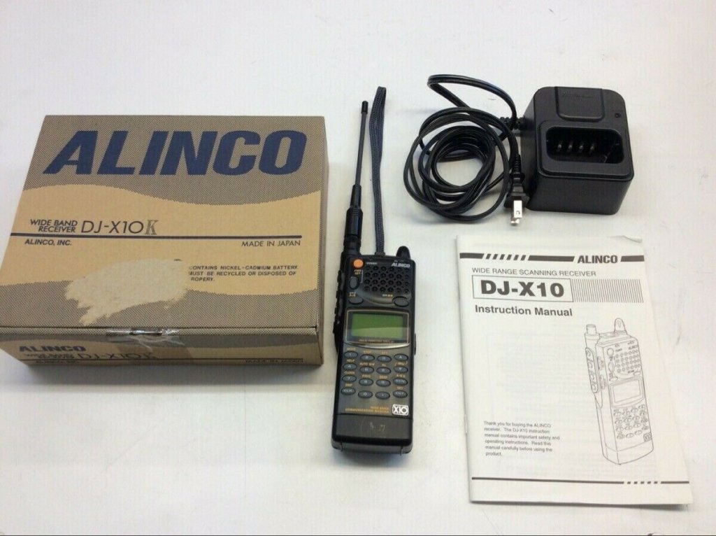 ALINCO DJ-X10 (K) Unblocked Communications Receiver | RadioReference.com  Forums