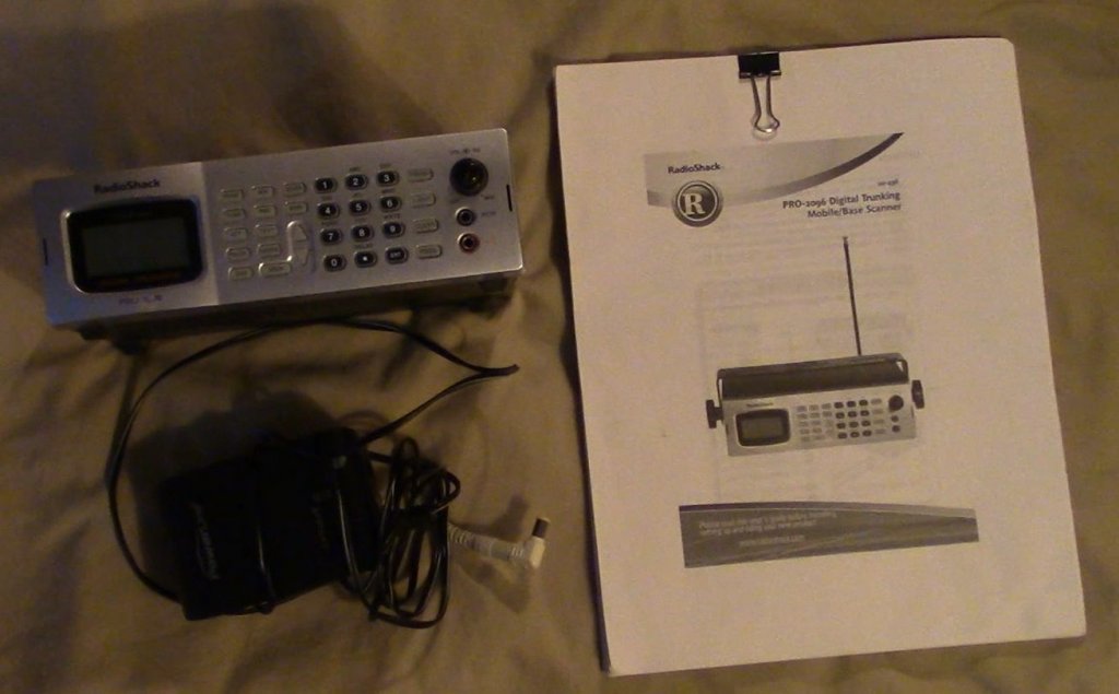 For Sale Radio Shack Pro2096 digital trunking scanner