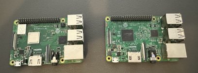 RaspberryPi 3B+ and 3B v1.2