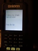 UNIDEN 436 with Provoice upgrade.(Make Offer)