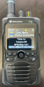 Unication G5 P1/P2- Extra Battery / Charging Bay/ DMR + VHF / Autographed *SOLD*