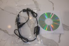 20-546 Radio Shack SCANNER PROGRAMMING CABLE & DRIVERS CD - NOS