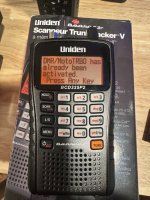 Uniden BCD325P2 with DMR upgrade!