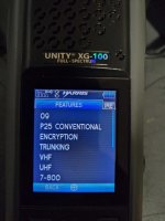 --SOLD--  Harris Unity XG-100p All Band Portable Phase II