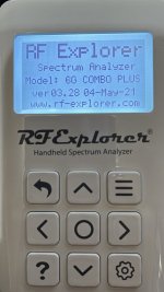 RF Explorer 6G Combo PLUS - Slim Spectrum Analyzer