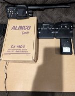 ***Sold on eBay***Alinco DJ-MD5 handheld transciever