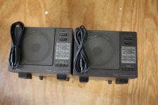 Qty. 2 Icom SP-20 speakers