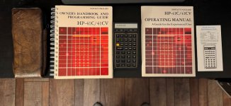 HP-41CV with X-Tended Functions Module