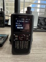 Kenwood D-74A D-star tri-band handheld