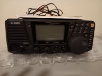 Alinco DX-R8T Communications Receiver (Good Shape-but radio stand is non-functional)