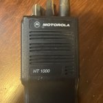 FS: Motorola HT1000 VHF and UHF available including speaker mics.