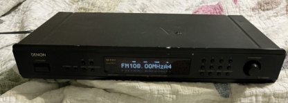 3x Denon TU-1500RD AM/FM Stereo Tuners Available, 1 Rack Mountable