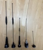 5 NMO Antennas Package Deal