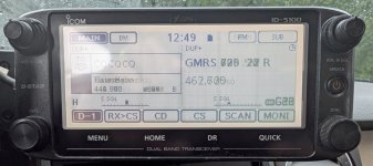 Icom Id-5100a VHF/UHF DUAL BAND DStar TRANSCEIVER