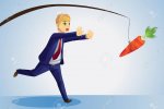 12349554-A-vector-illustration-of-a-businessman-trying-to-reach-a-carrot-dangled-on-a-stick-in-f.jpg