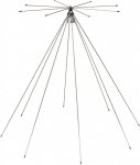 Tram 1410 Broad Band Discone/Scanner Base Antenna