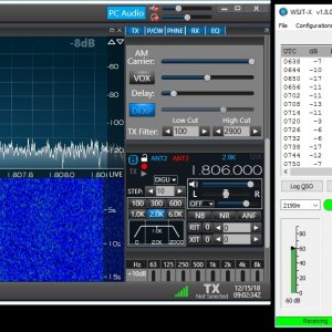 First 2200m QSO