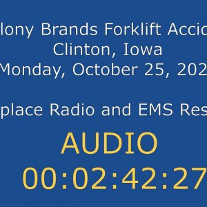 Forklift Accident Response Audio